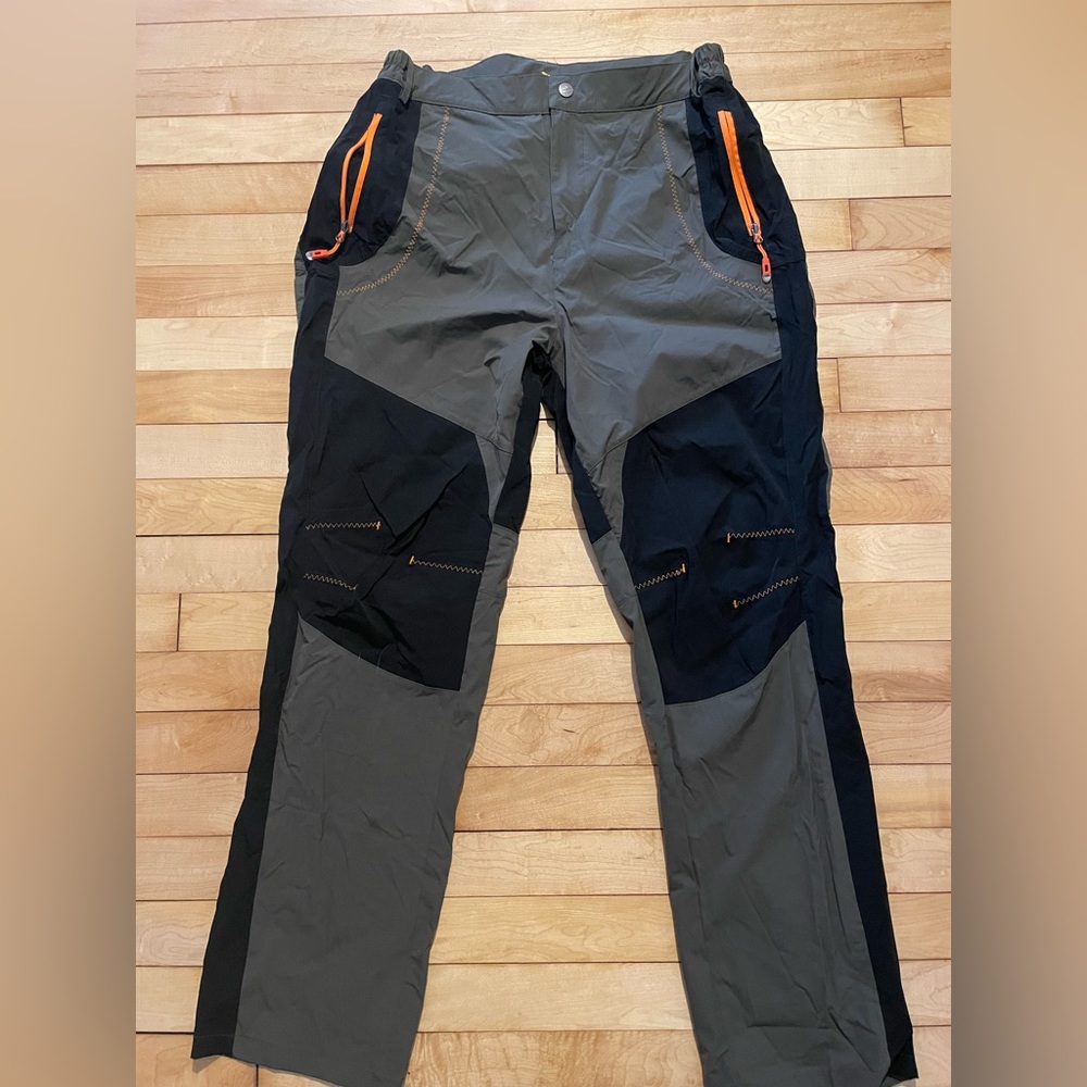 Outdoor Sports Men’s Pants, Cargo Pockets, Zipper Pockets, Canoe Hiking Pants